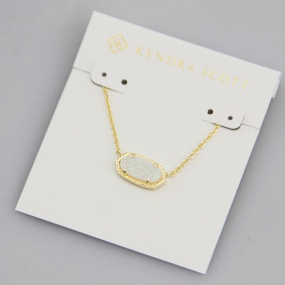 Kendra Scott White Quartz Necklace - Picture 2 of 3